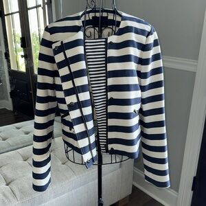 Banana Republic Cropped Blazer Jackwt Size 6